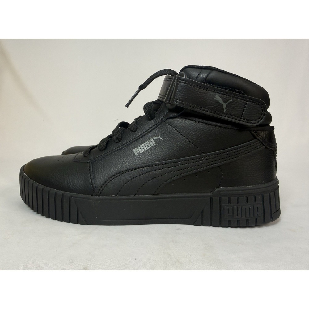 Puma Carina 2.0 Mid Wrt Lace Up Women's Black Size 9 Sneakers Casual 385851-01 - Picture 5 of 10
